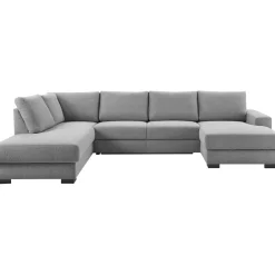 Hoekbank links Florance Polyether grijs