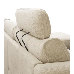 Hoekbank links Licato Naturel relaxfunctie premium comfort