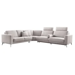 Hoekbank links Moscato Lichtgrijs excellent comfort