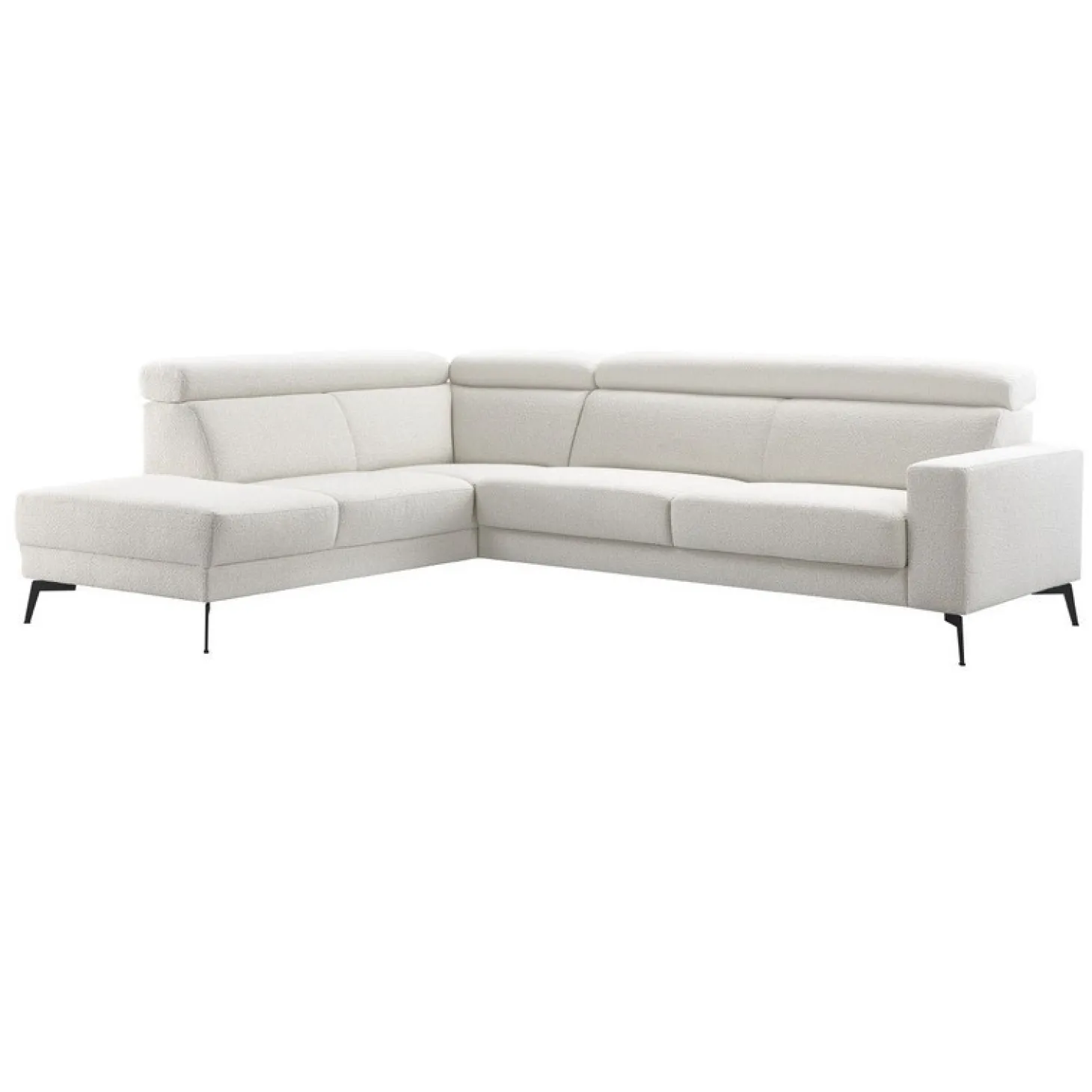 Hoekbank links Tusari Beige basic comfort
