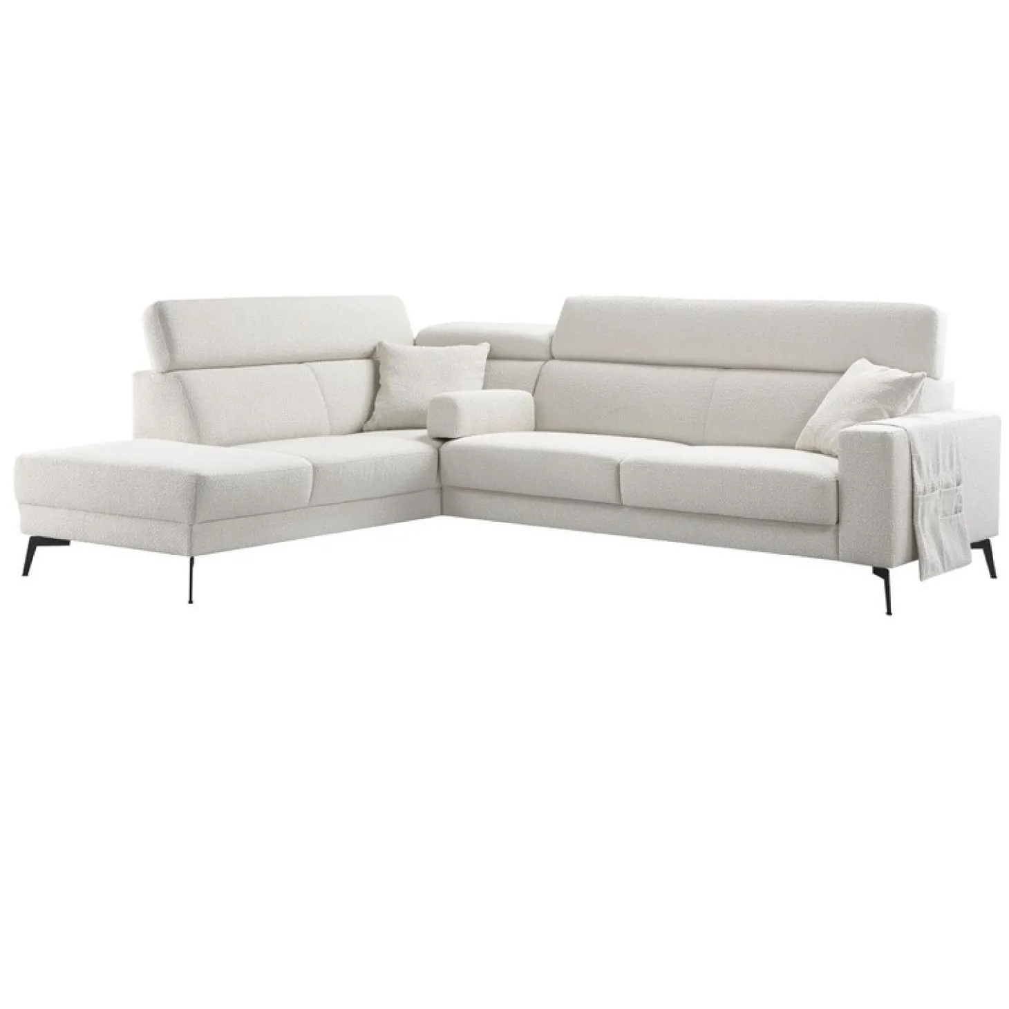 Hoekbank links Tusari Beige premium comfort