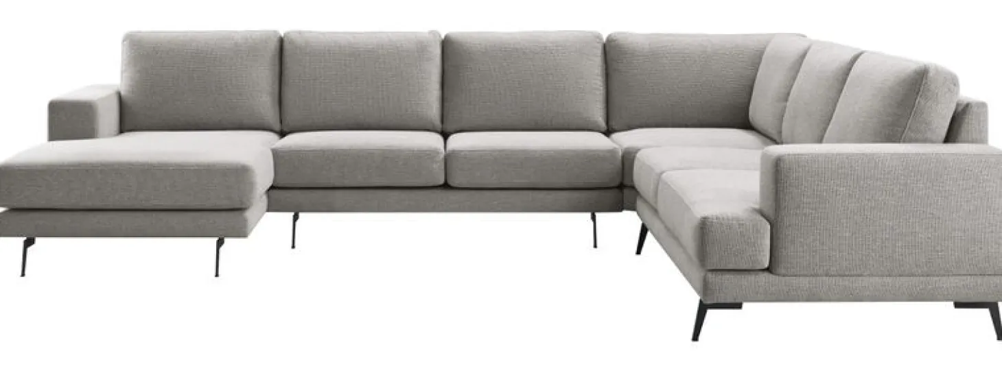 Hoekbank rechts Acante Grijs supreme comfort