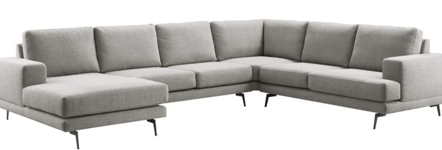 Hoekbank rechts Acante Grijs supreme comfort