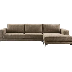 Hoekbank rechts Andelo Bruin premium comfort