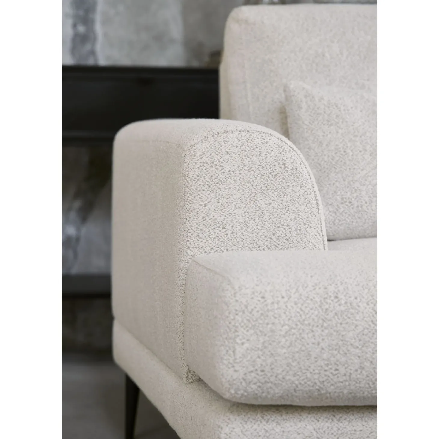Hoekbank rechts Ansio Beige supreme comfort