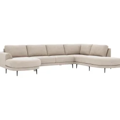 Hoekbank rechts Aziri Ecru supreme comfort