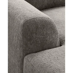 Hoekbank rechts Aziri Pocket visco zitting taupe
