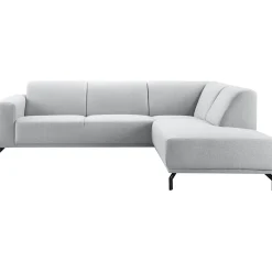 Hoekbank rechts Bellanti Lichtgrijs basic comfort