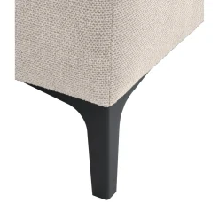 Hoekbank rechts Fabria Beige basic comfort