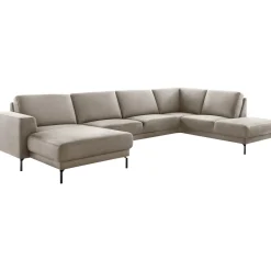 Hoekbank rechts Moscato Traagschuim beige relaxfunctie