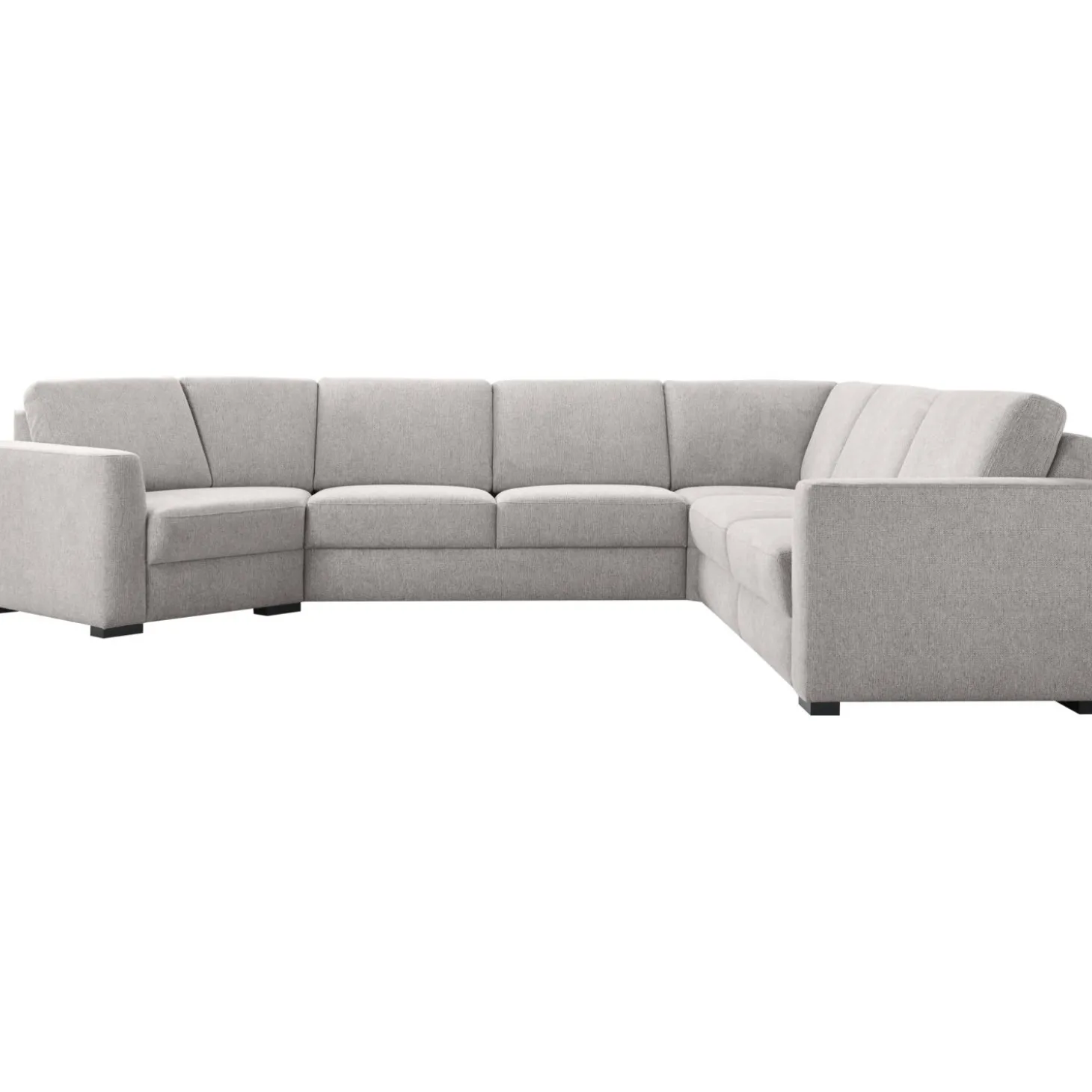 Hoekbank rechts Muscolo Grijs relaxfunctie premium comfort