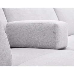 Hoekbank rechts Pantini Lichtgrijs basic comfort