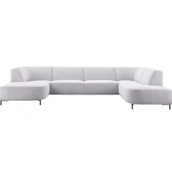 Hoekbank rechts Pantini Lichtgrijs basic comfort