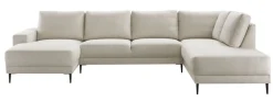 Hoekbank rechts Portona Ecru premium comfort