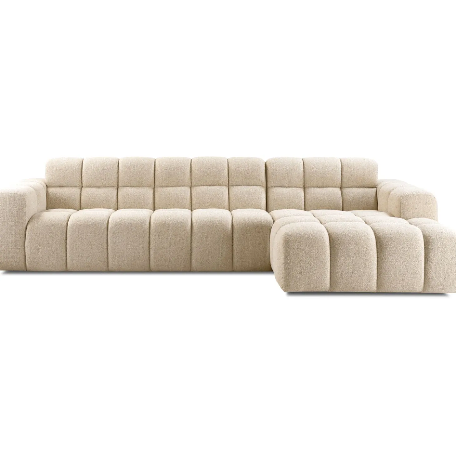 Hoekbank rechts Tirato Beige premium comfort