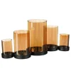 Kaarsenhouder Orselina 5 glazen goud