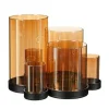 Kaarsenhouder Orselina 6 glazen goud
