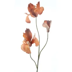 Kunstbloem Varenzo Herfst iris oranje