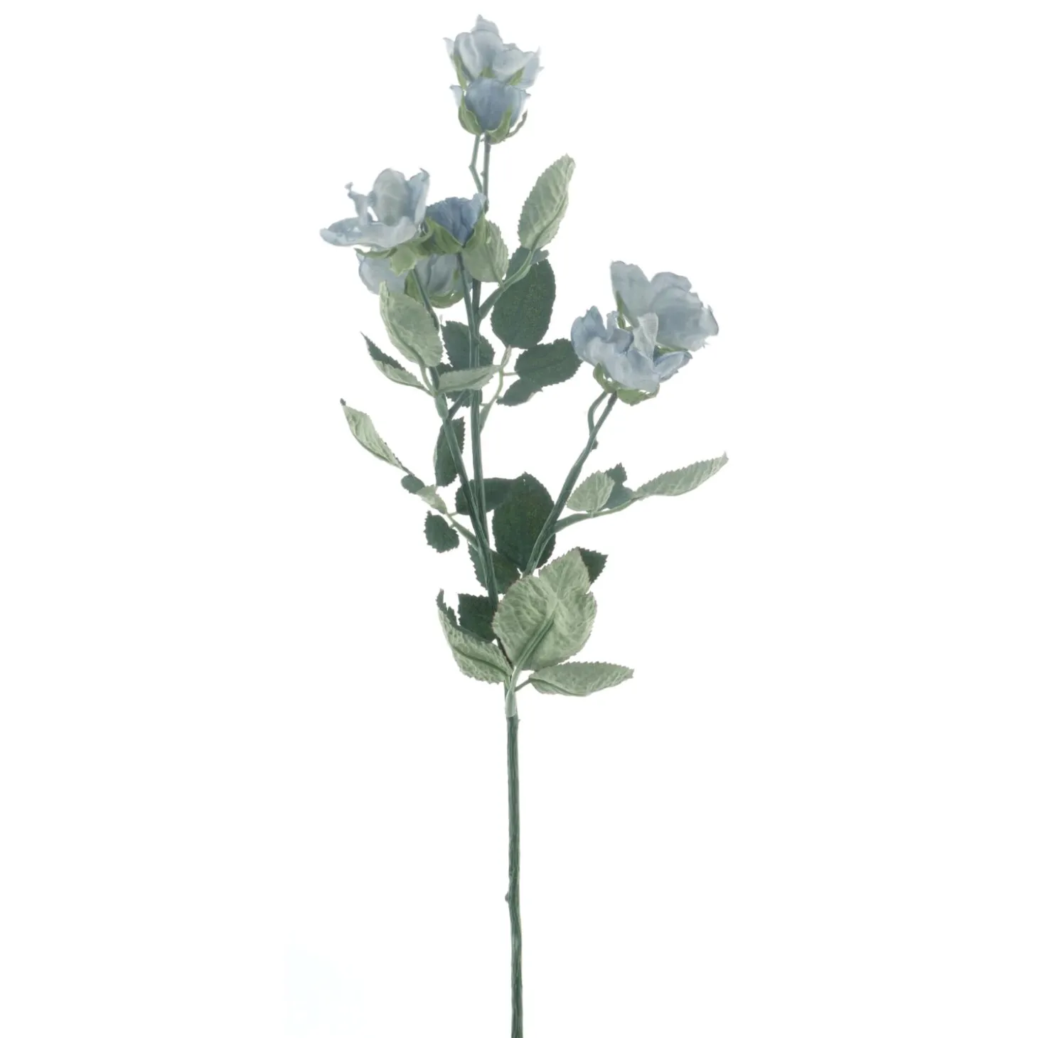 Kunstbloem Varenzo Roos lichtblauw