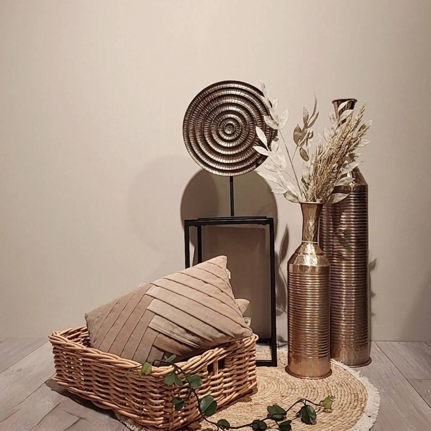 Mand Cestelli Rechthoek M naturel