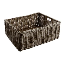 Mand Cestelli Rechthoek XL bruin