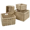 Mand Cestelli Vierkant S naturel