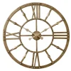 Metalen klok NIMAR Ø80cm brass