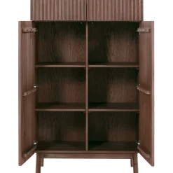 Opbergkast Arrosto Eikenhout 148x90x45 cm Dark Roast