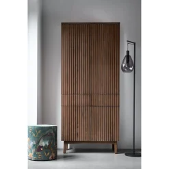 Opbergkast Arrosto Eikenhout 202x90x45 cm Dark Roast