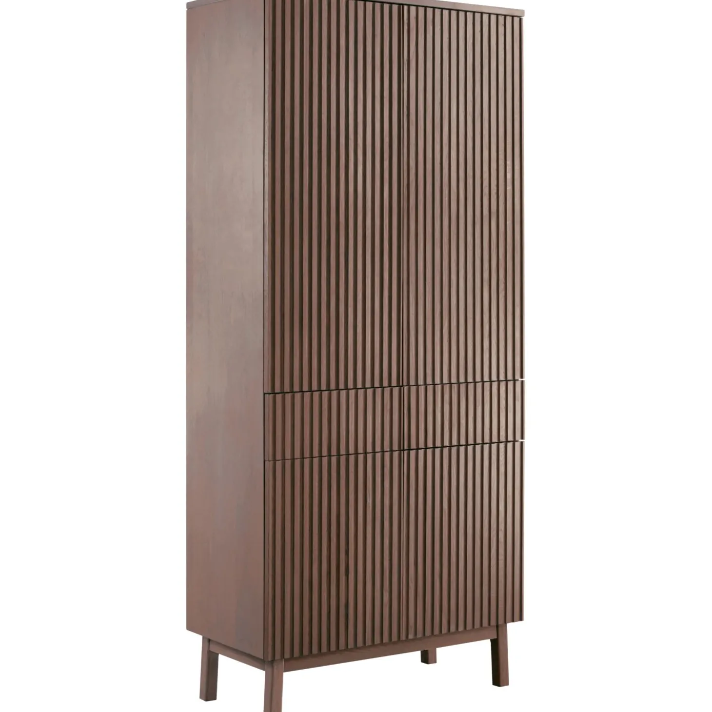 Opbergkast Arrosto Eikenhout 202x90x45 cm Dark Roast