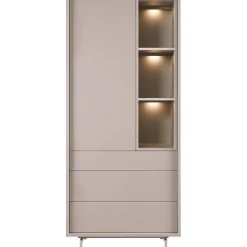 Opbergkast Famosa Grijs 187x83x45 cm