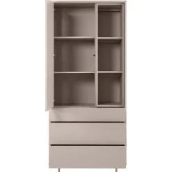 Opbergkast Famosa Grijs 187x83x45 cm