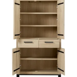 Opbergkast HEVANO (102 CM) eikenhout