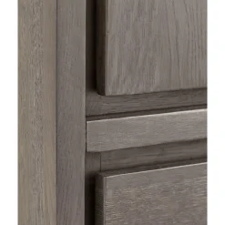 Opbergkast Lavio (86 cm) eiken grafiet