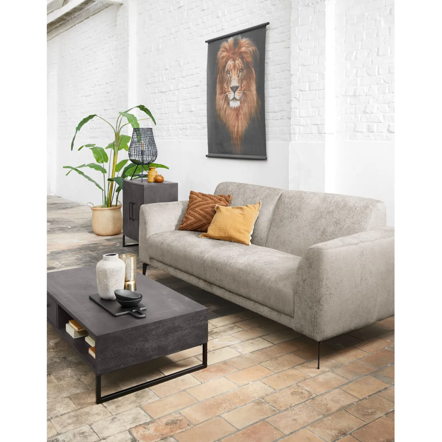 Opbergkast Piastra 64 cm zwart
