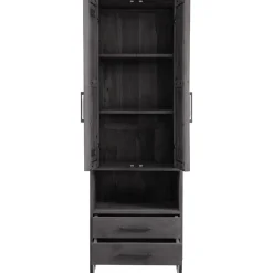 Opbergkast Piastra 64 cm zwart hoog