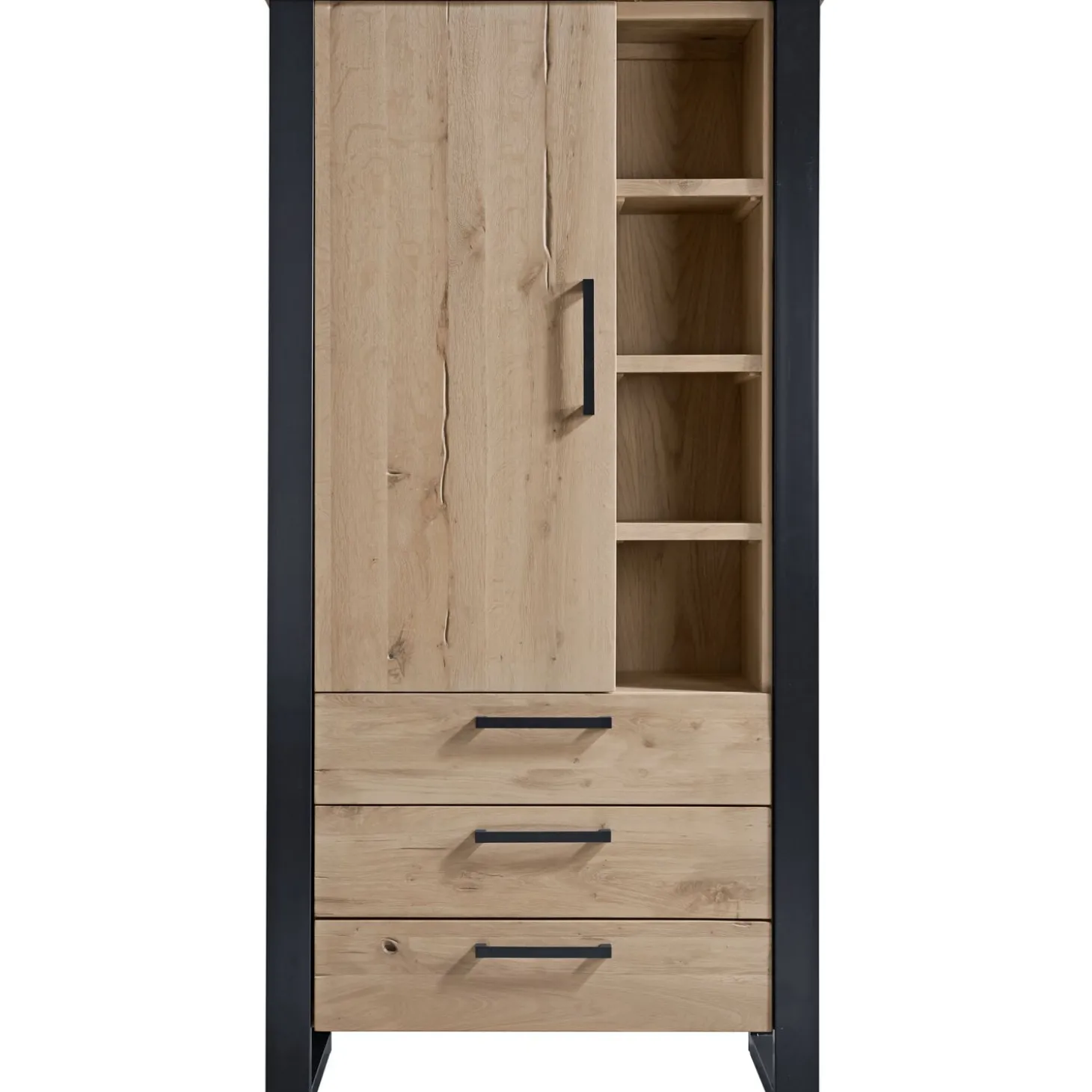 Opbergkast VERATO (100 CM) naturel grey