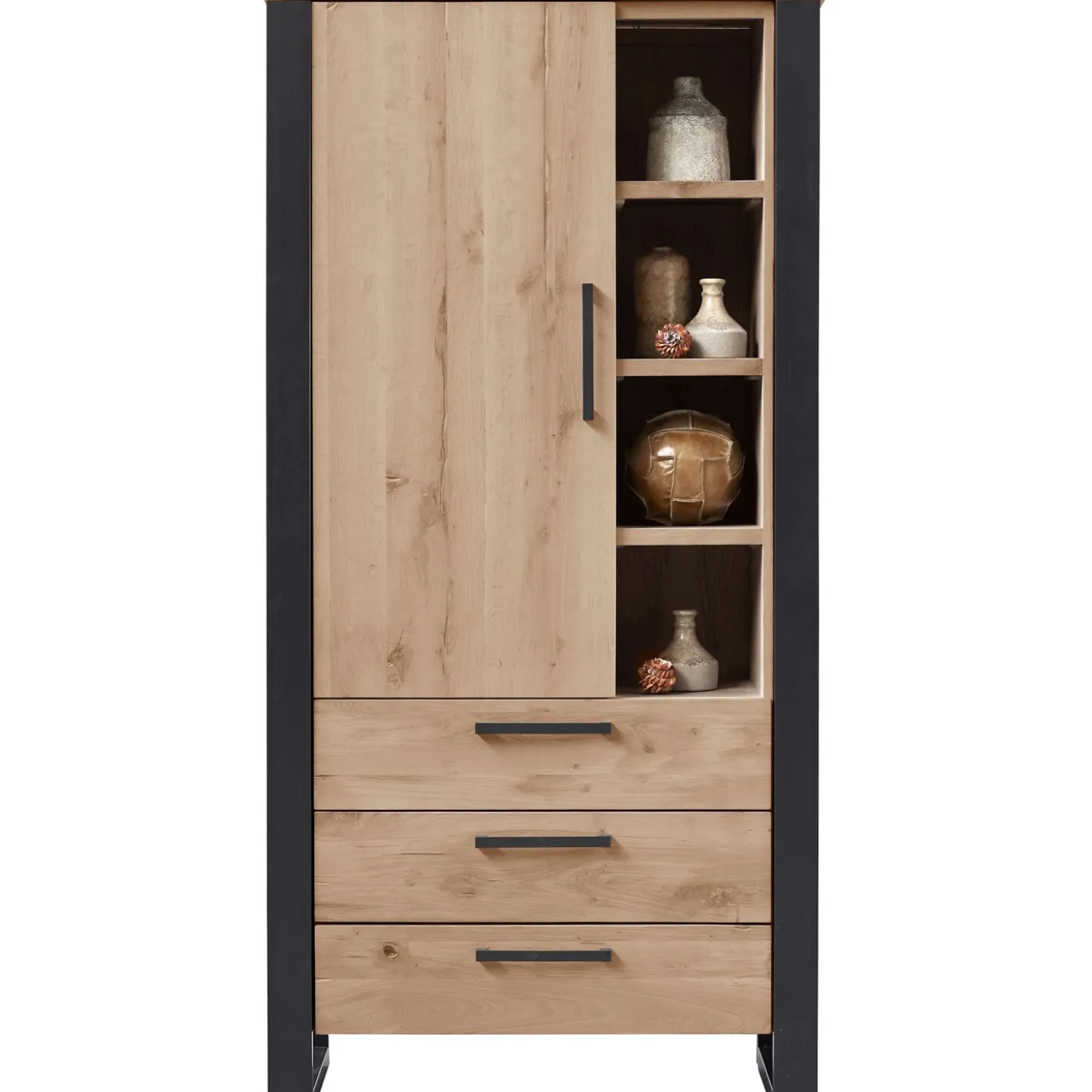 Opbergkast VERATO (100 CM) naturel grey