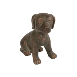 Perrito hond Lina zittend bruin