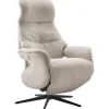 Relaxfauteuil Artizo Verstelbare rug en voetensteun M beige