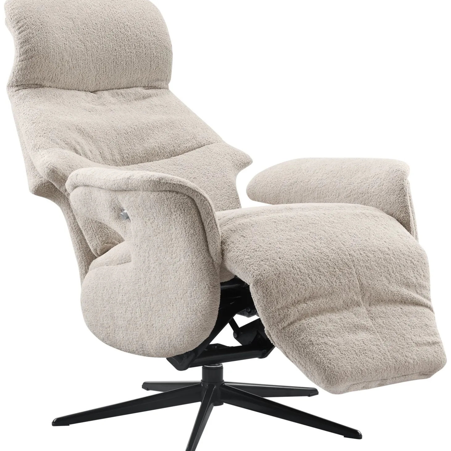 Relaxfauteuil Artizo Verstelbare rug en voetensteun M beige