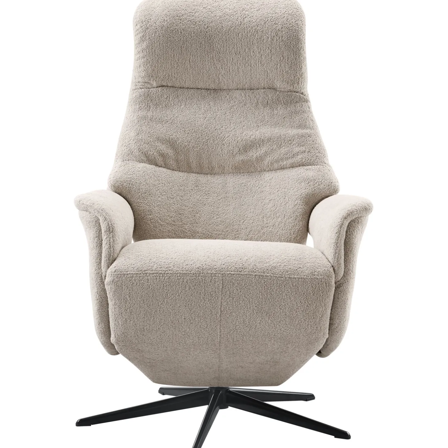 Relaxfauteuil Artizo Verstelbare rug en voetensteun M beige