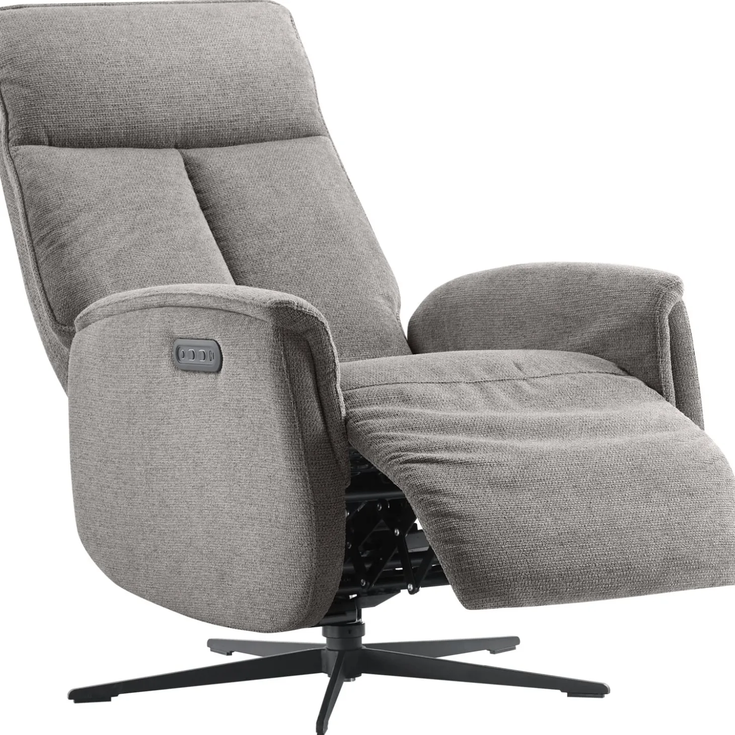 Relaxfauteuil Assele Elektrisch antraciet