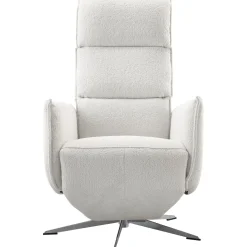 Relaxfauteuil Moio Verstelbare rug en voetensteun M lichtgrijs