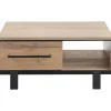 Salontafel Adanti 90x90 cm vierkant barley