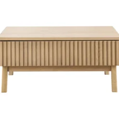 Salontafel Arrosto Eikenhout 90x90 cm vierkant light roast