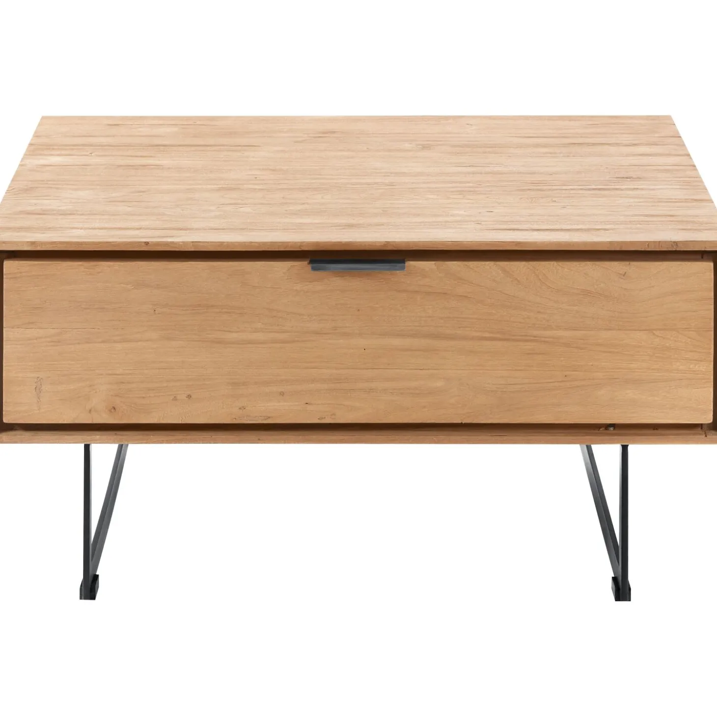Salontafel Aska 80x80 cm vierkant naturel brushed