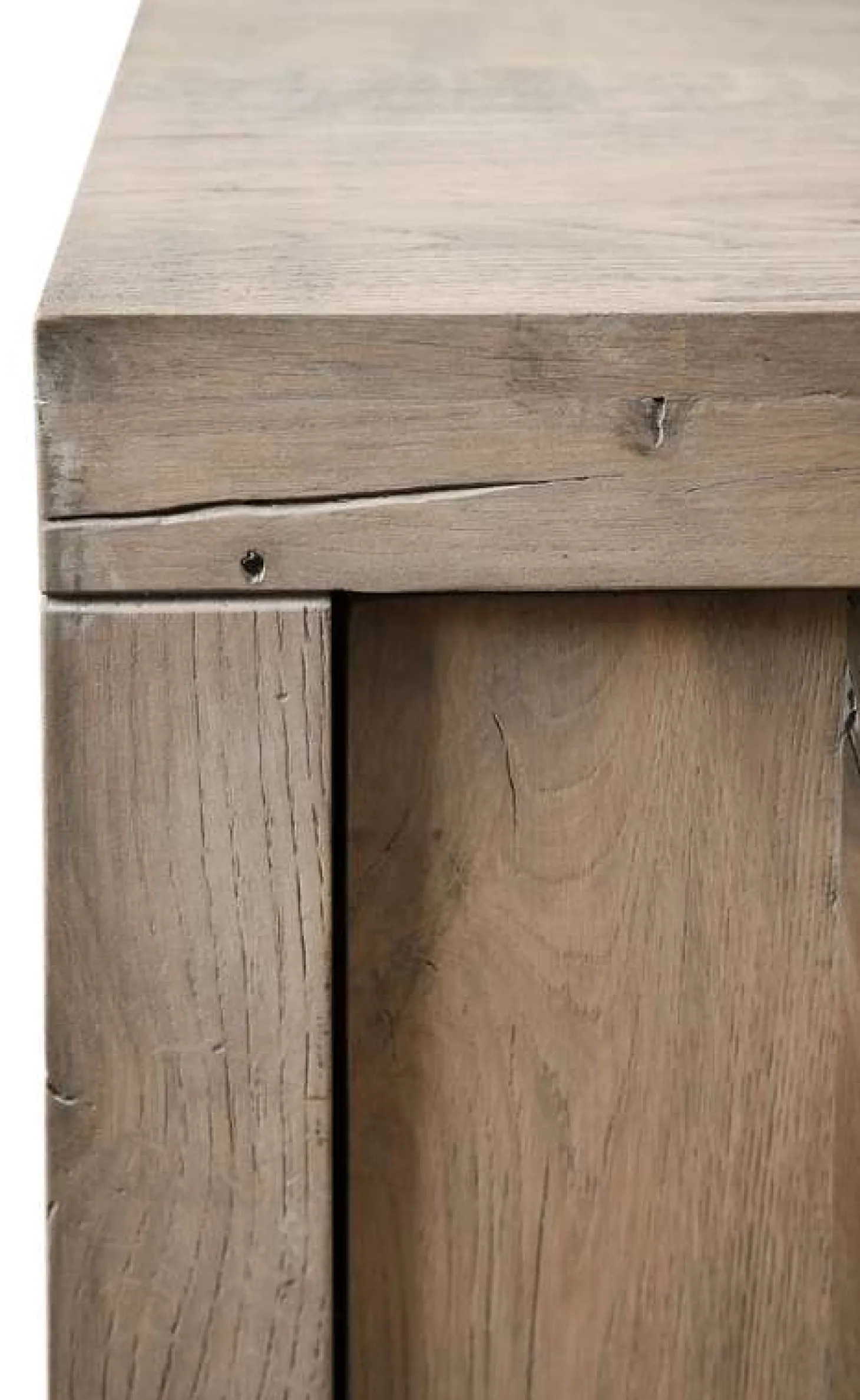 Salontafel HEVANO Eikenhout 65x132 cm rechthoekig moose