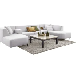 Salontafel Hevano Eikenhout 100x100 cm vierkant moose