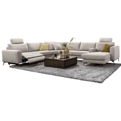Salontafel Lavio Eikenhout 86x86 cm vierkant grafiet